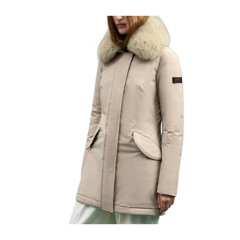 Peuterey Giubbotto Giubbotto Donna Desmot con pelliccia Beige A24 - PEUTEREYDESMOTKLFUR - 852 - 42 - Francavilla Moda